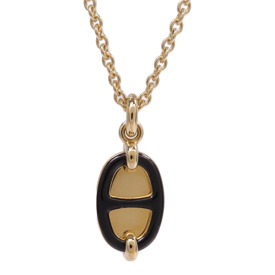 Hermes Mini Maillon Gold Black - 3