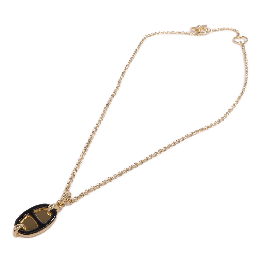 Hermes Mini Maillon Gold Black - 4