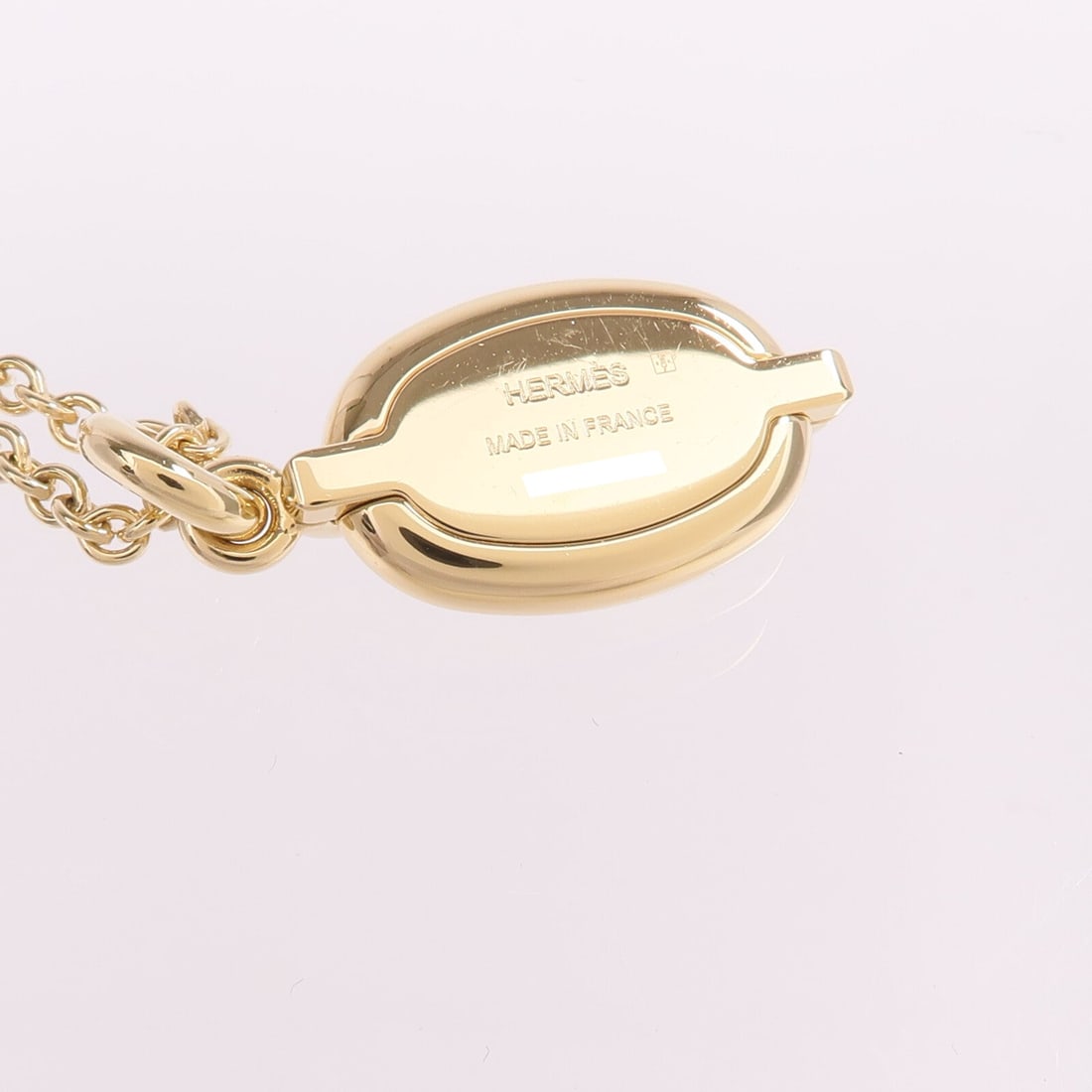 Hermes Mini Maillon Gold Black - 7