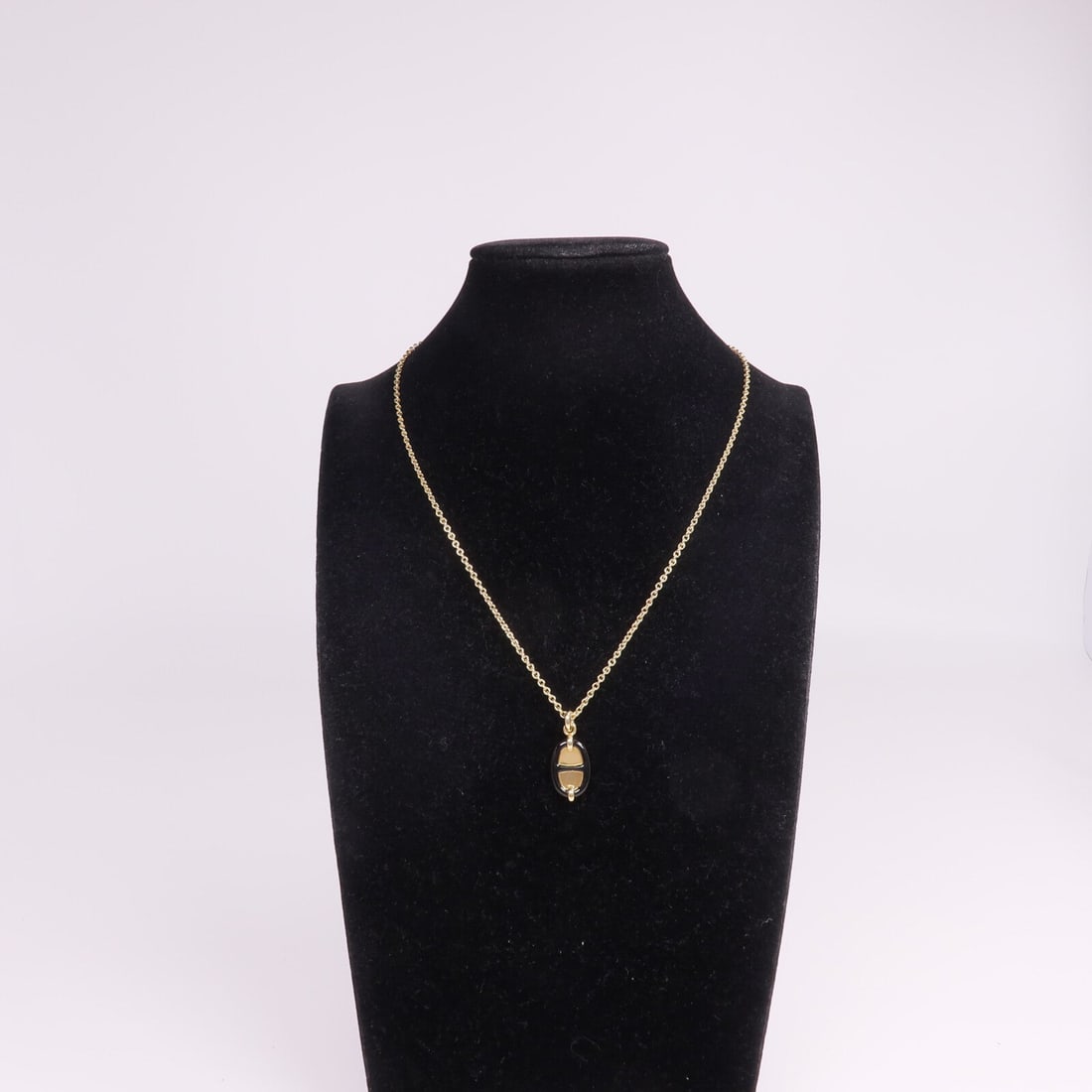 Hermes Mini Maillon Gold Black - 9
