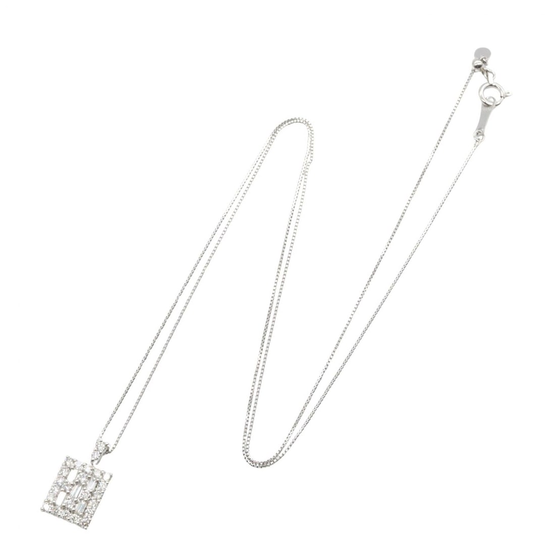 Diamond Necklace Platinum - 2