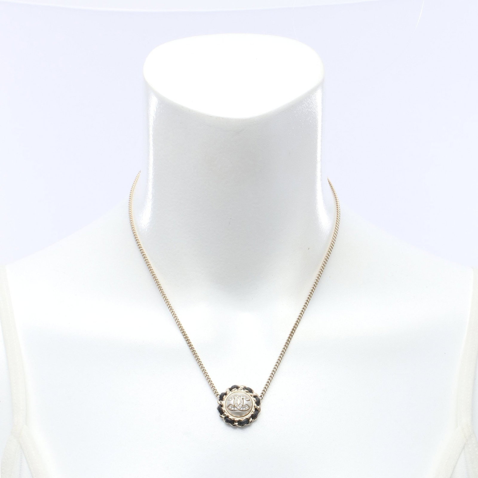 Chanel Coco Mark Circle Necklace - 5