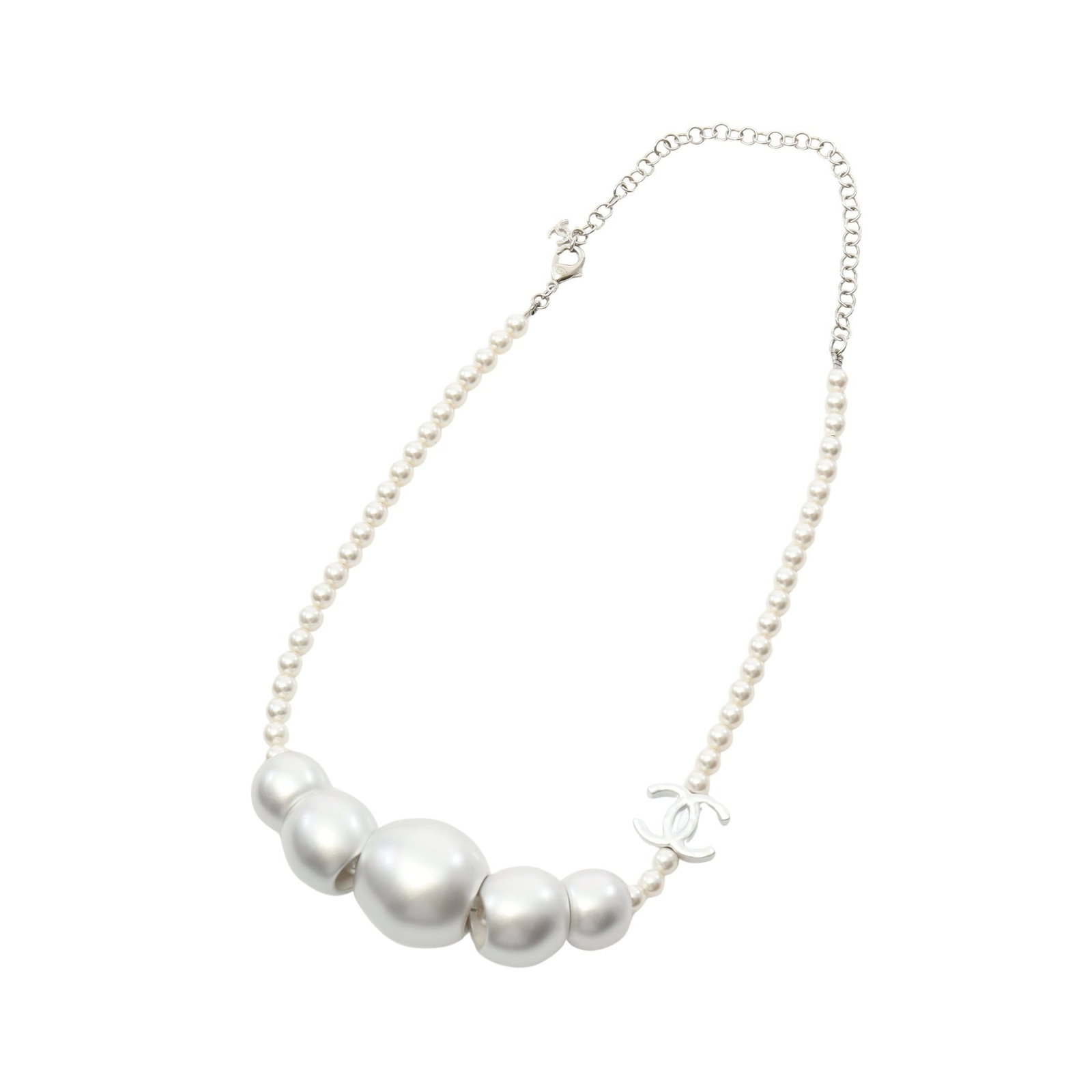 Chanel Coco Mark Pearl Silver - 2