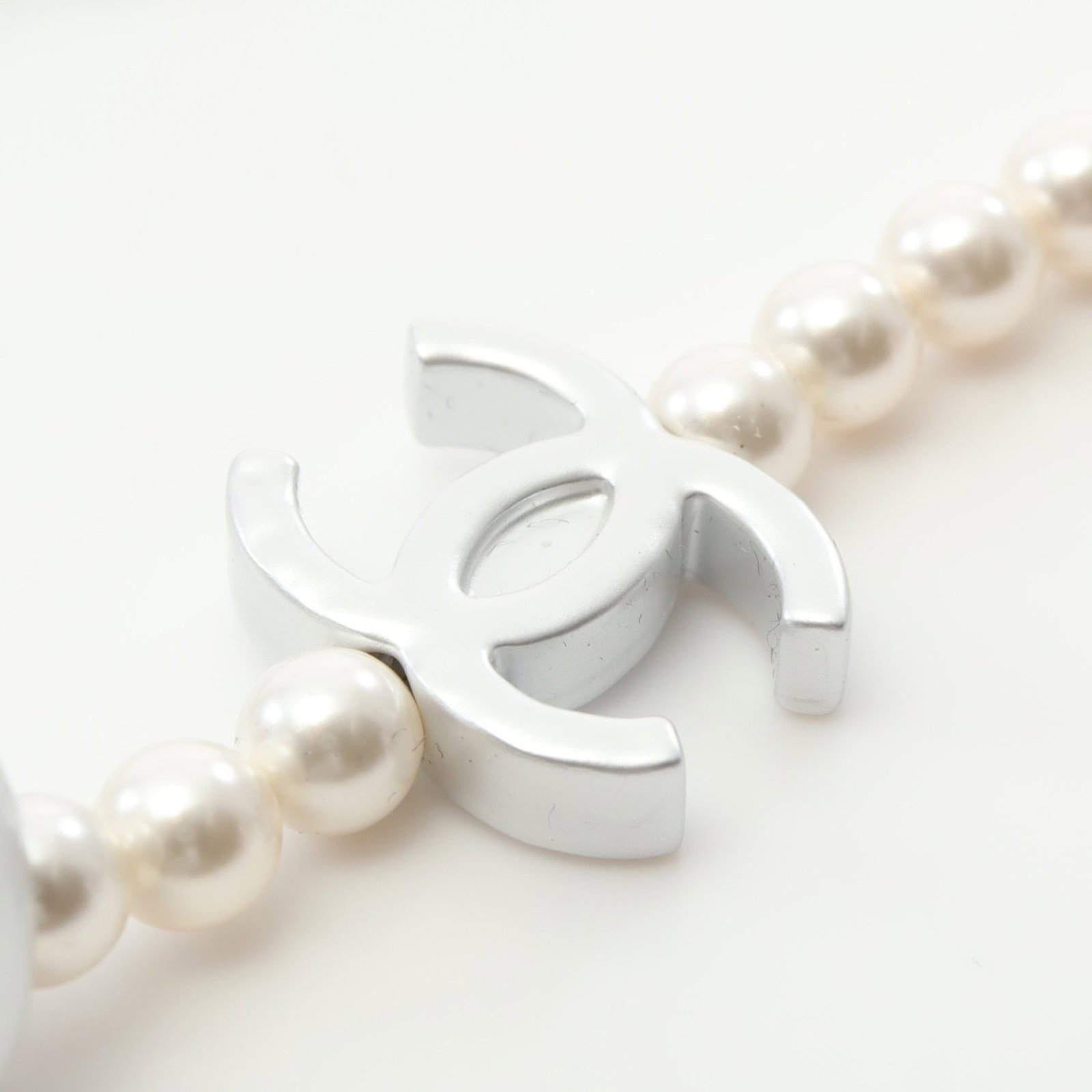 Chanel Coco Mark Pearl Silver - 5