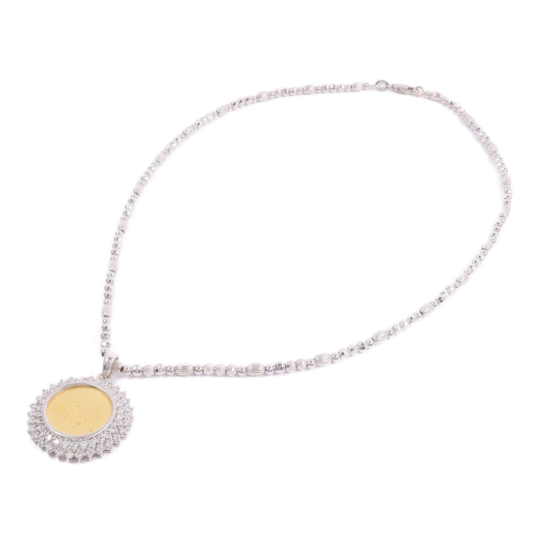 Diamond Gold Necklace - 7