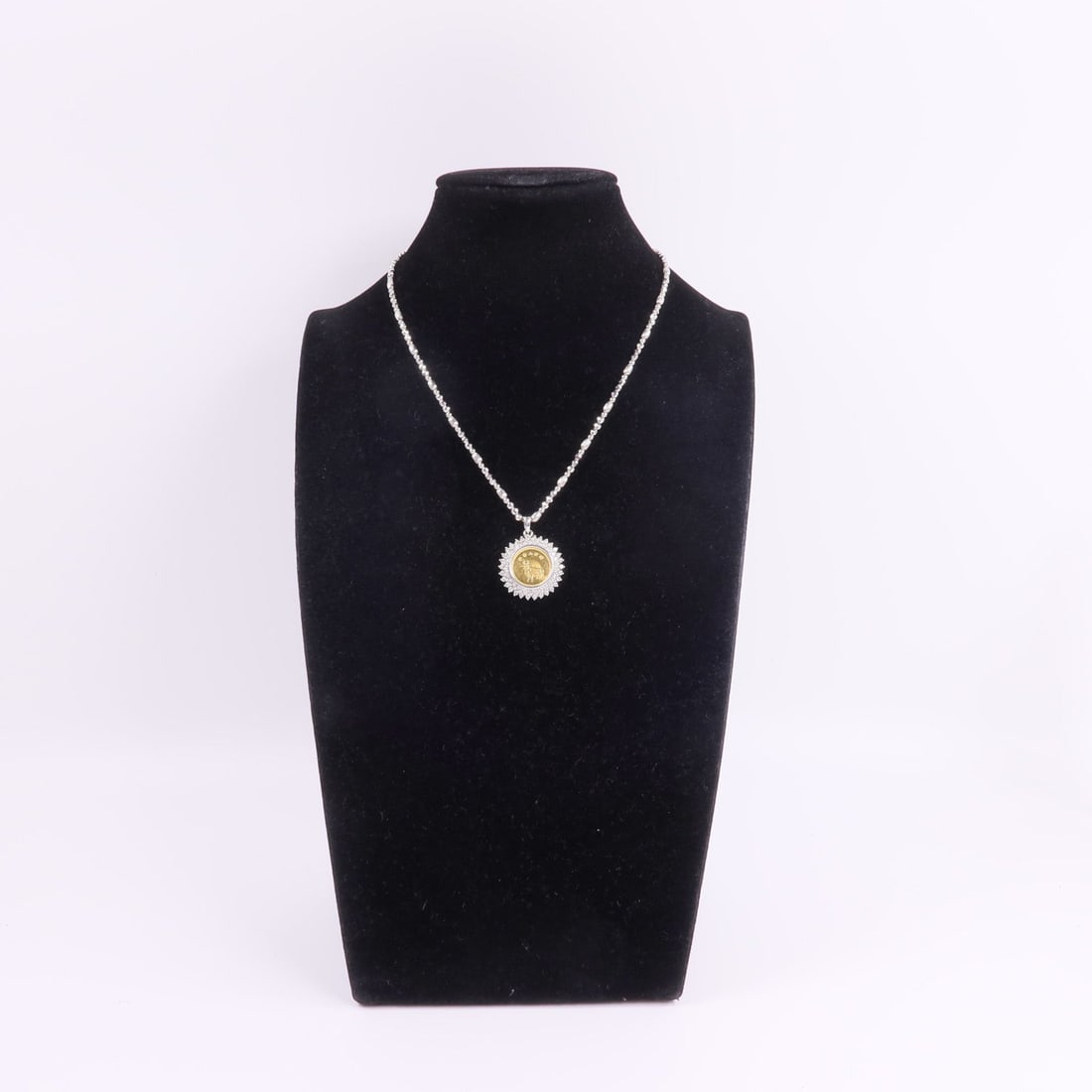 Diamond Gold Necklace - 8