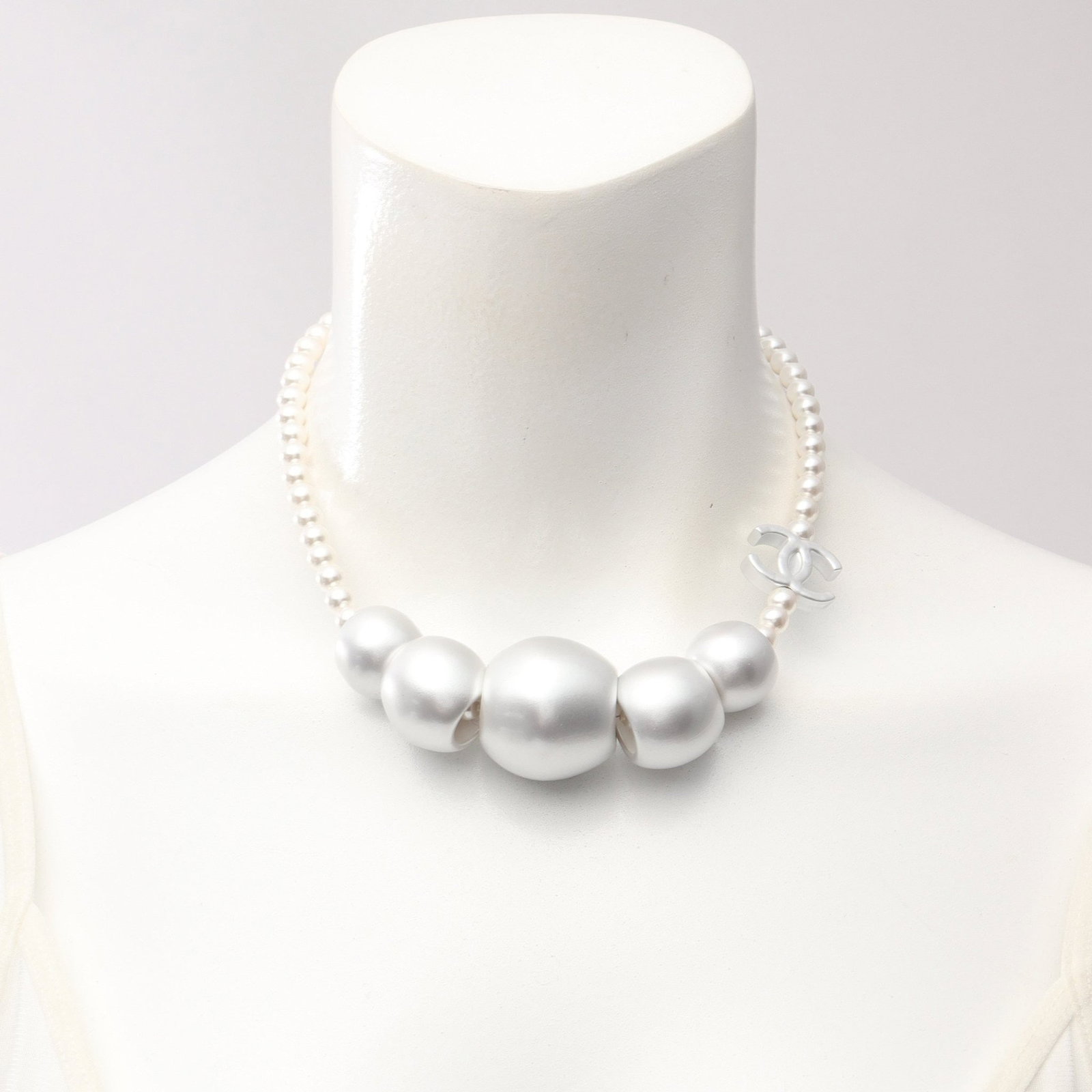 Chanel Coco Mark Pearl Silver - 5