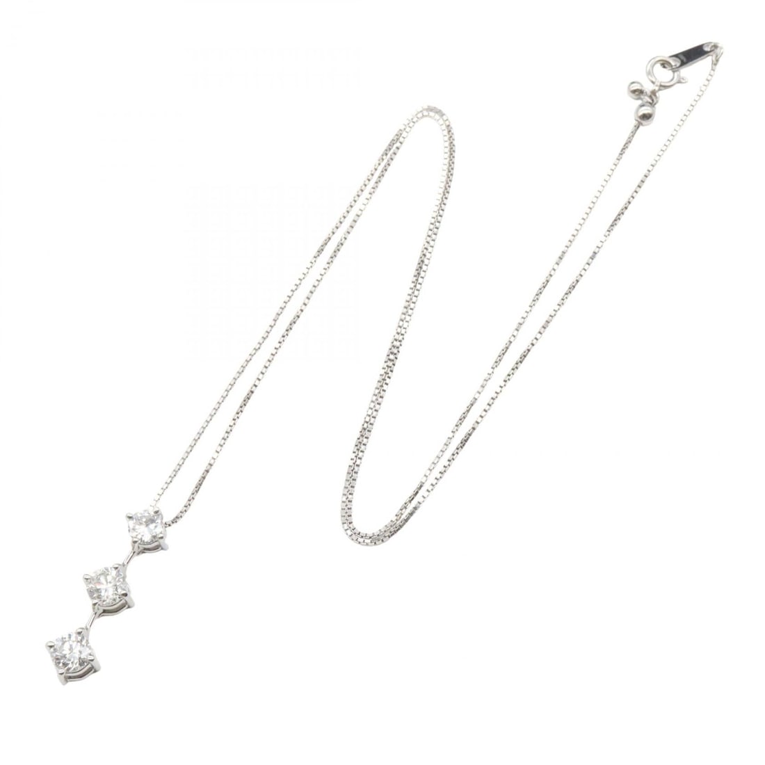 Diamond Necklace Platinum - 2
