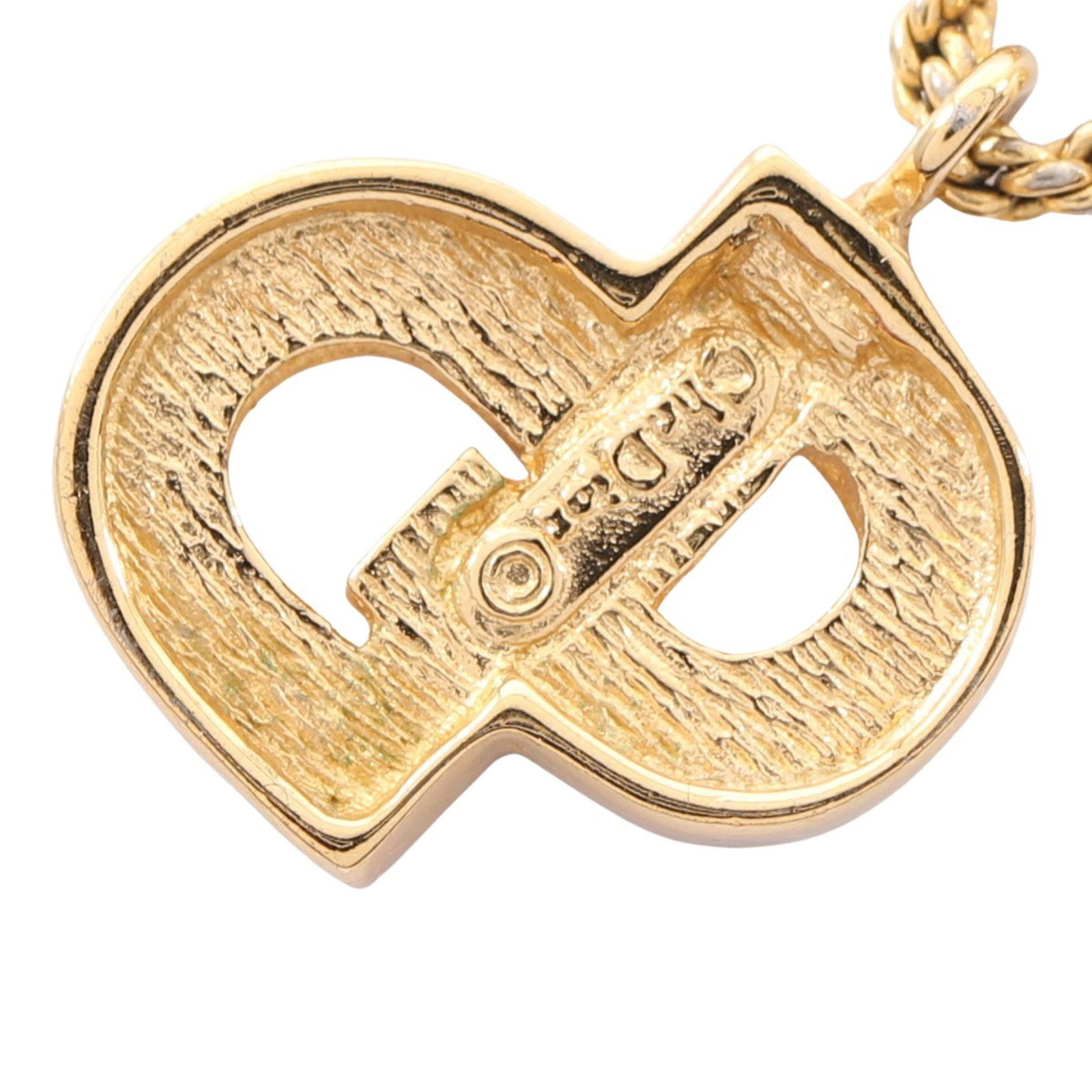Dior CD GP Gold Necklace - 2