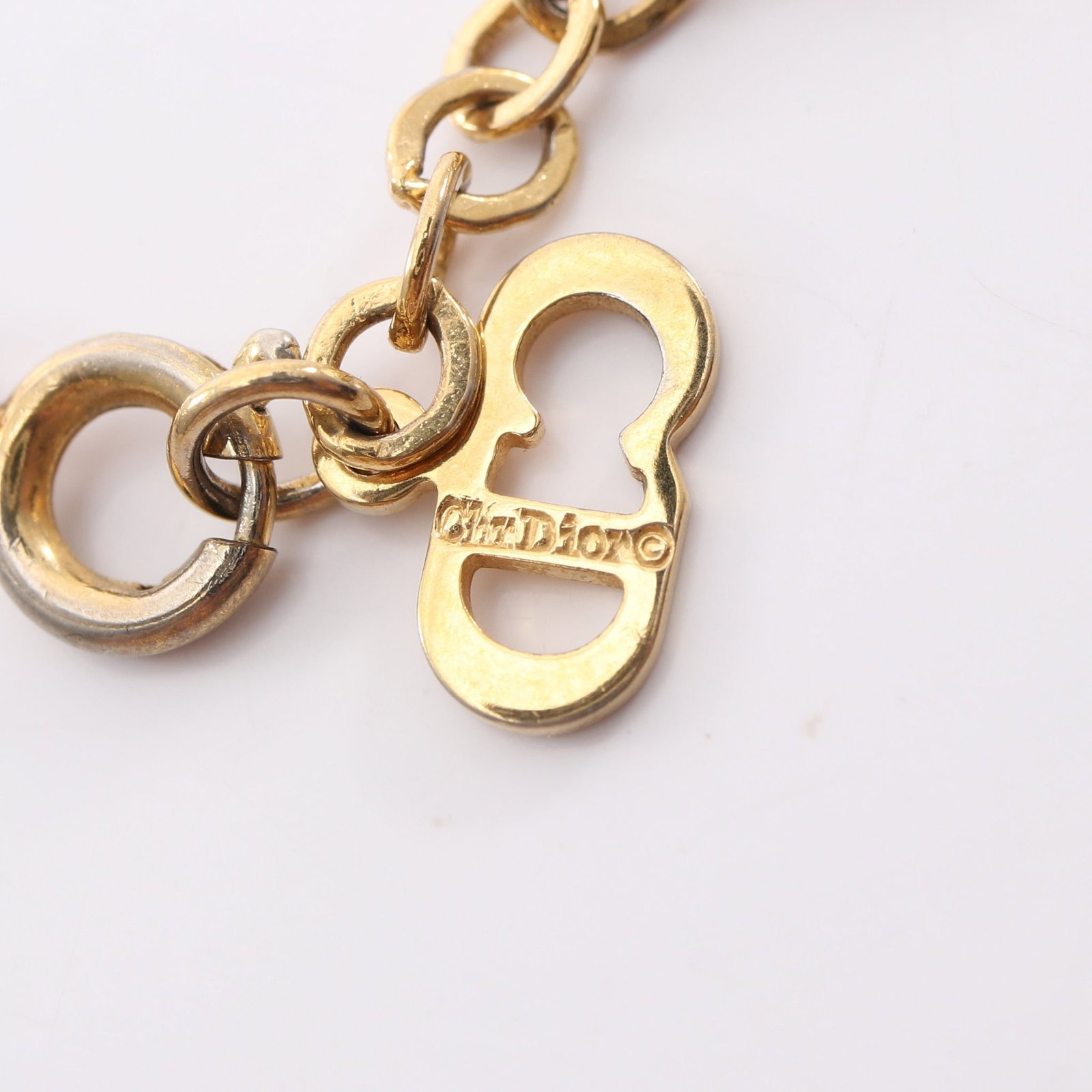 Dior CD GP Gold Necklace - 5