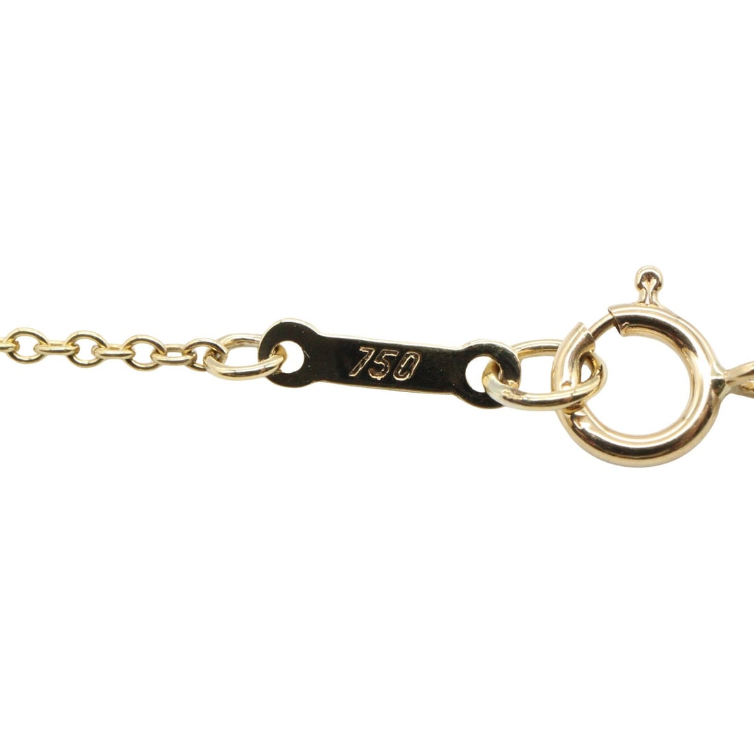 Tiffany Heart Necklace Yellow Gold: Heart necklace in K18 yellow gold.