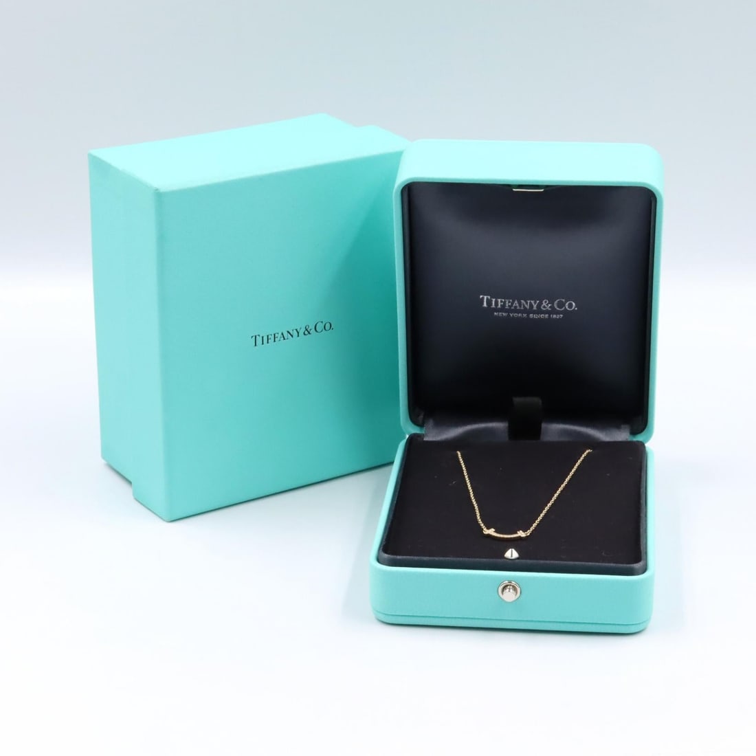 Tiffany T Smile Mini Diamond Necklace - 7