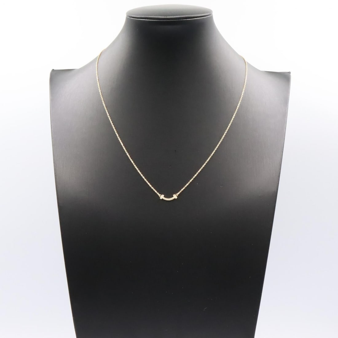 Tiffany T Smile Mini Diamond Necklace - 8