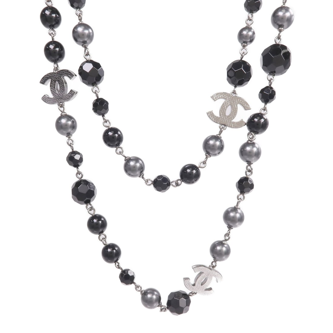 Chanel CC SHW Silver Black - 2