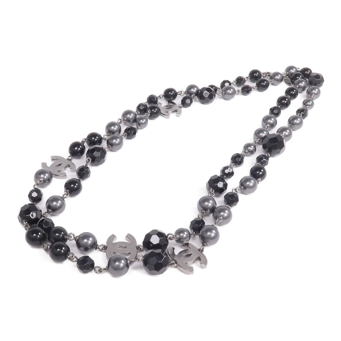 Chanel CC SHW Silver Black - 4