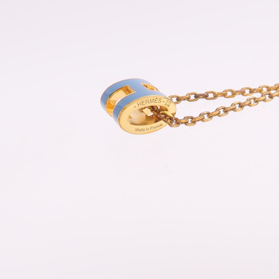 Hermes Mini Pop H Gold Blue - 7