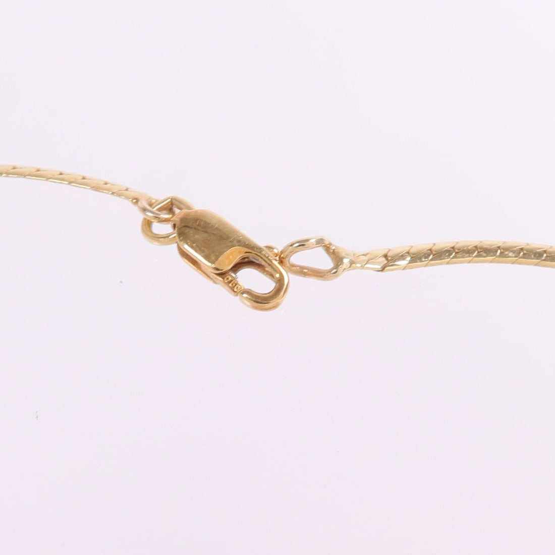 Diamond Necklace Mixed Gold - 5