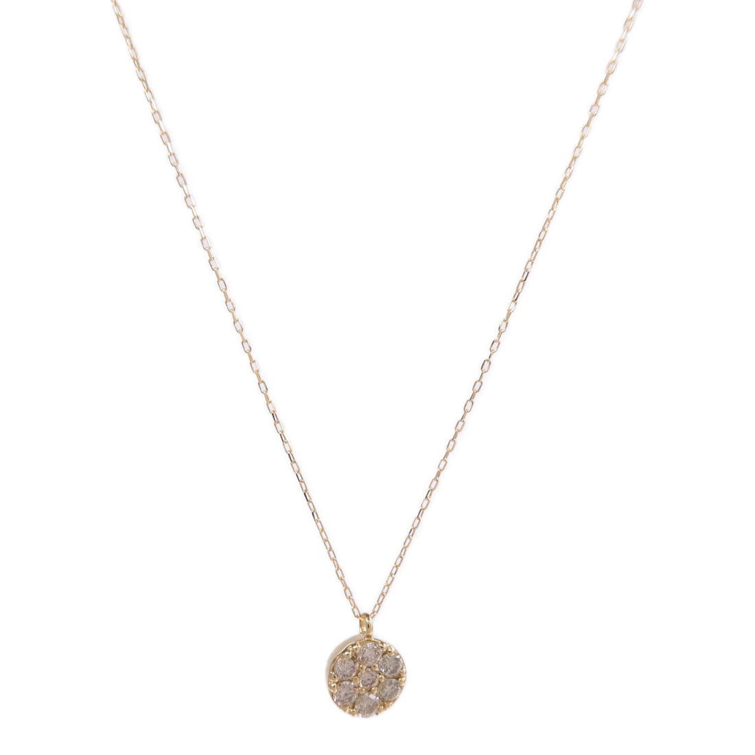 Diamond Necklace 18K Yellow Gold: Diamond necklace in 18K yellow gold.