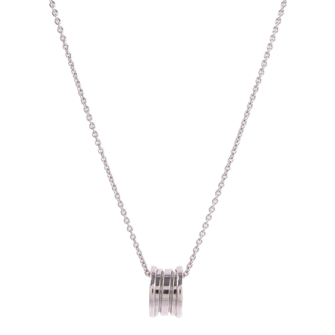 Bvlgari B-zero 1 Necklace: Bvlgari B-zero 1 necklace in 18K white gold. Listed price 357,429.00. Real and authenticated.