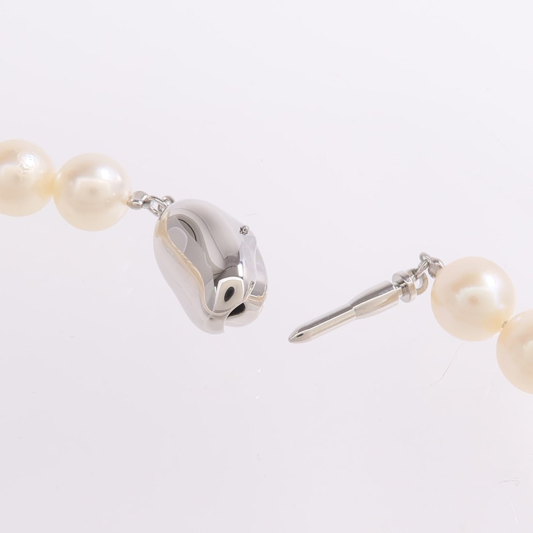 Necklace Silver Pearl - 5