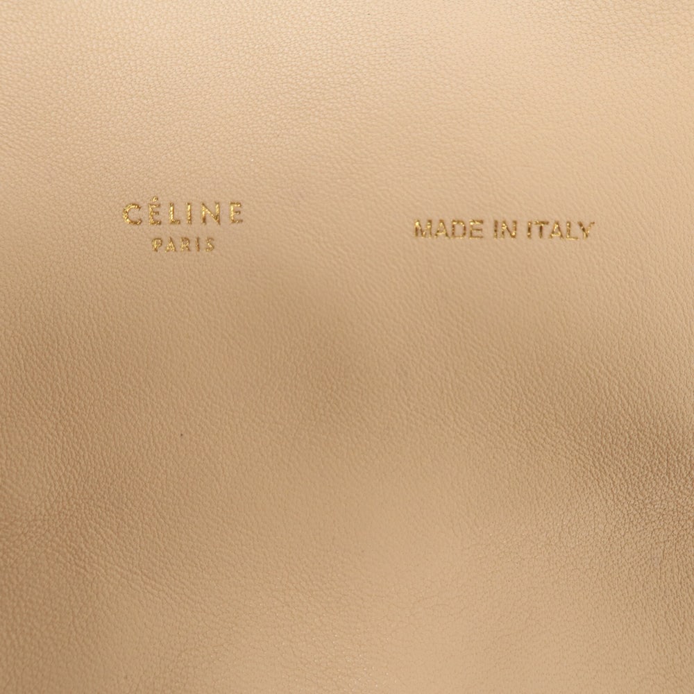 Celine Cabas Small Beige Black - 7