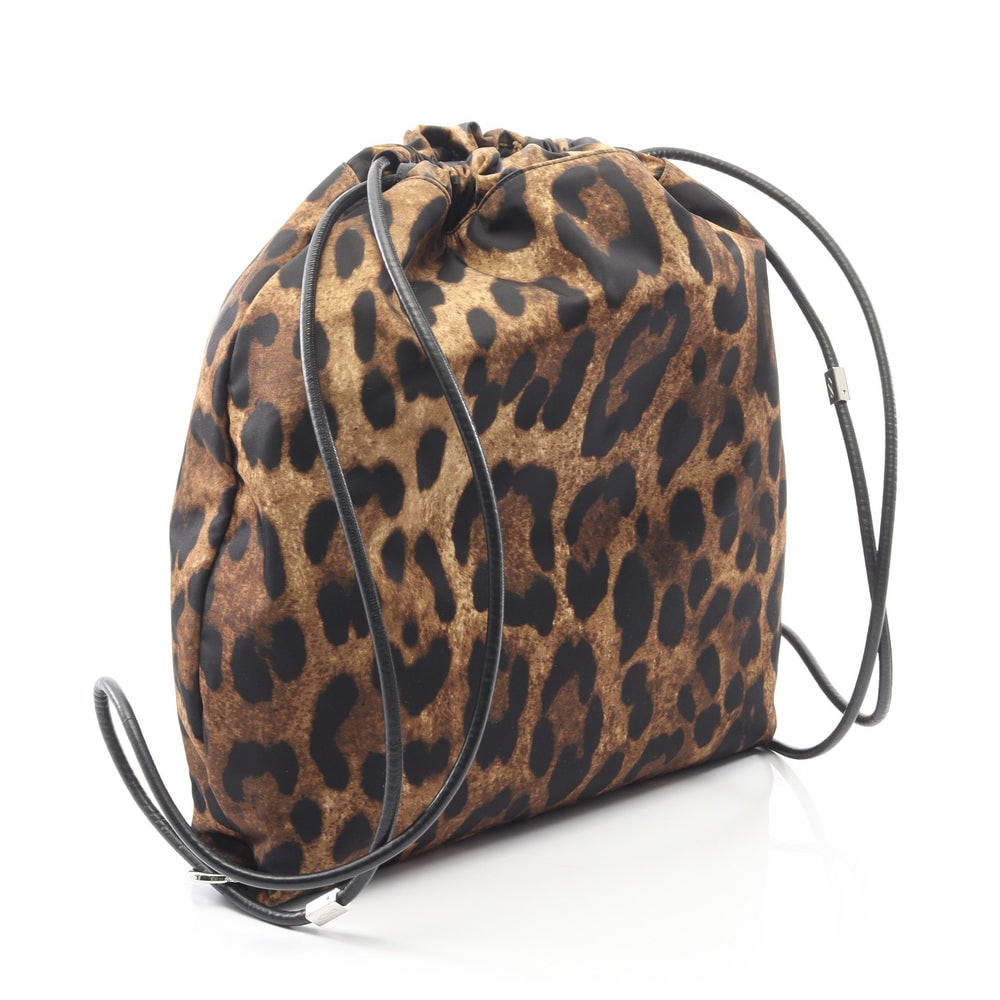 Louboutin Leopard Backpack Brown - 2