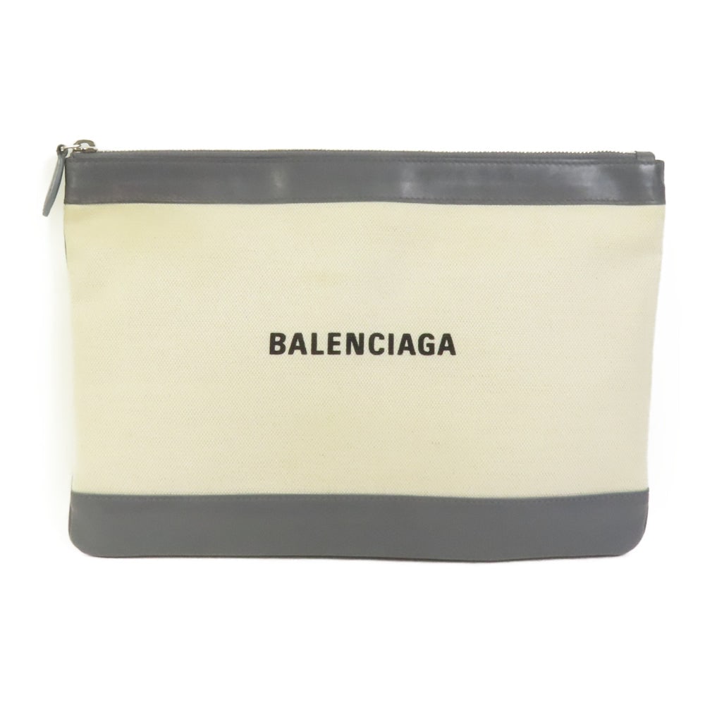 Balenciaga Navy Clip M Beige (1 of 15)