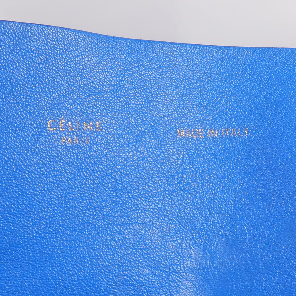 Celine Cabas Tote Blue - 11