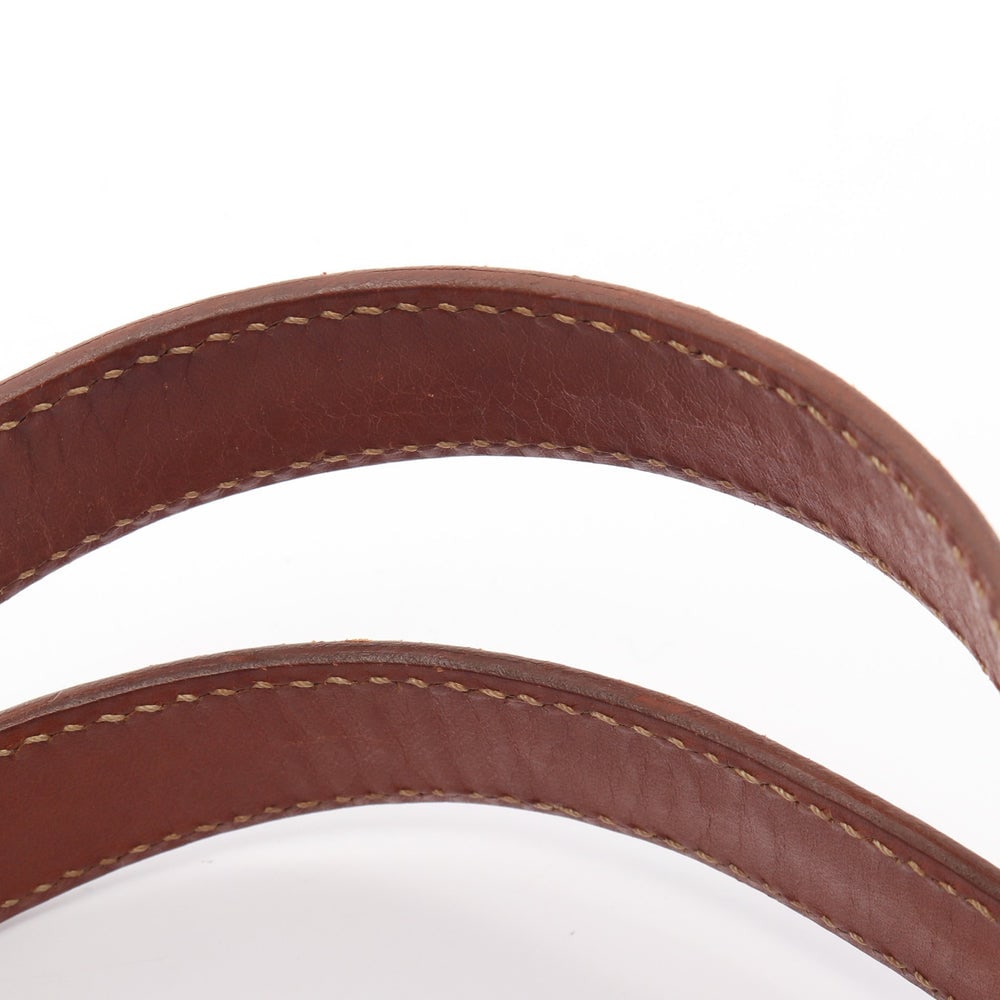 Celine Macadam Handbag Brown - 6