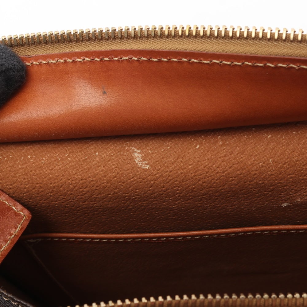 Celine Macadam Handbag Brown - 9