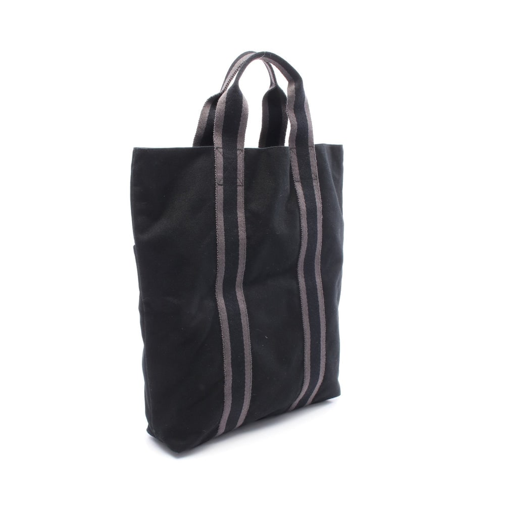 Hermes Fool Toe Kabas Black Gray - 2