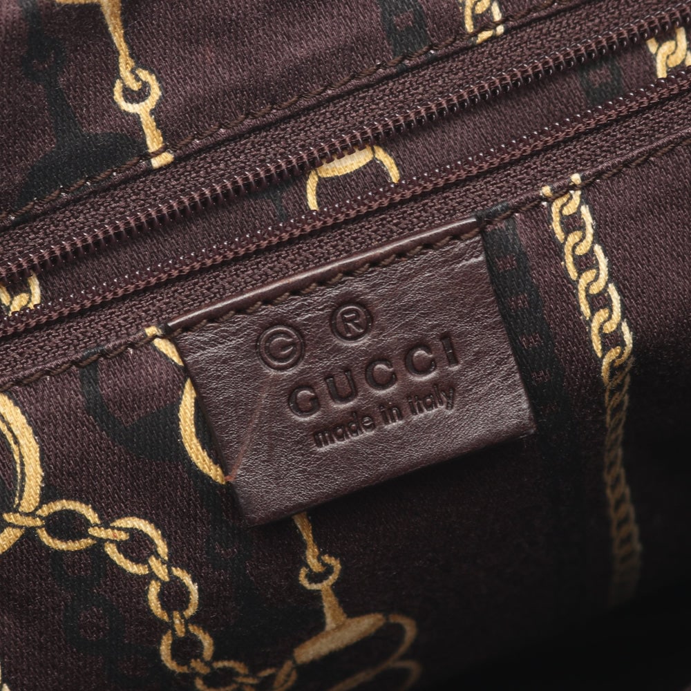 Gucci One Shoulder Dark Brown - 4