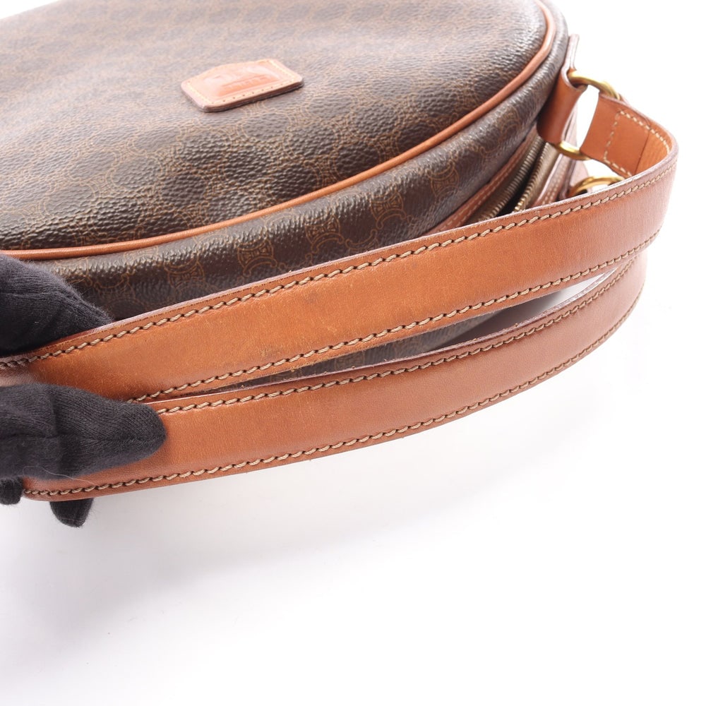 Celine Macadam Handbag Brown - 12
