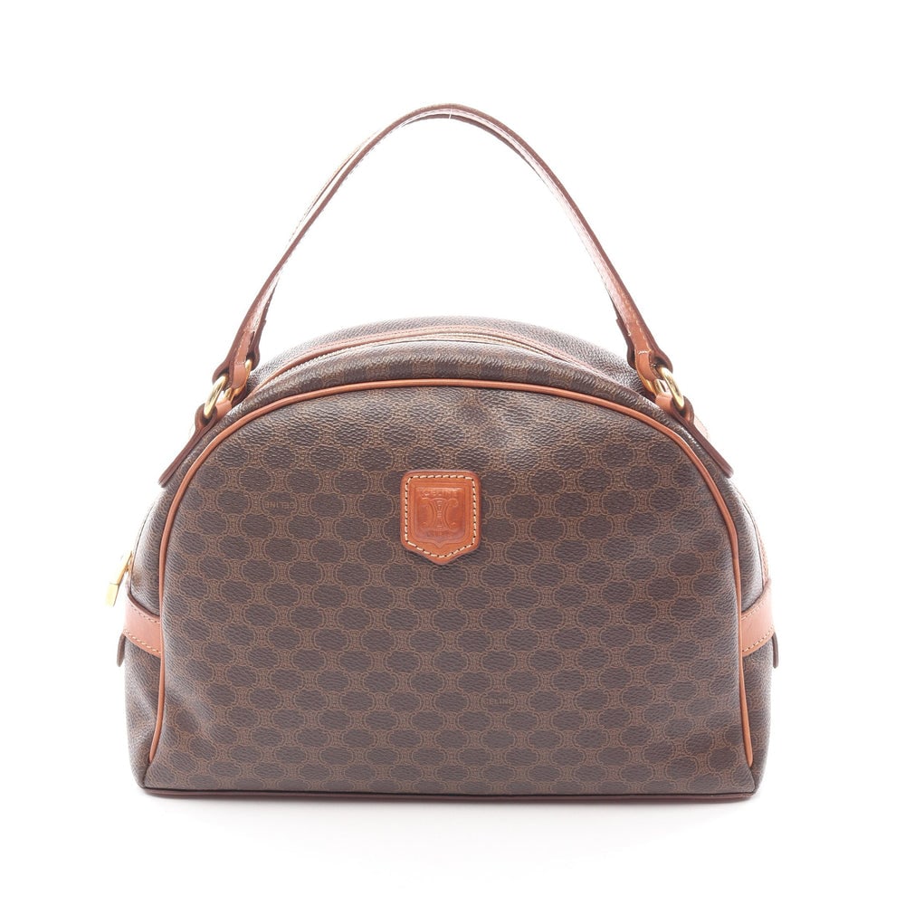 Celine Macadam Handbag Brown (1 of 13)