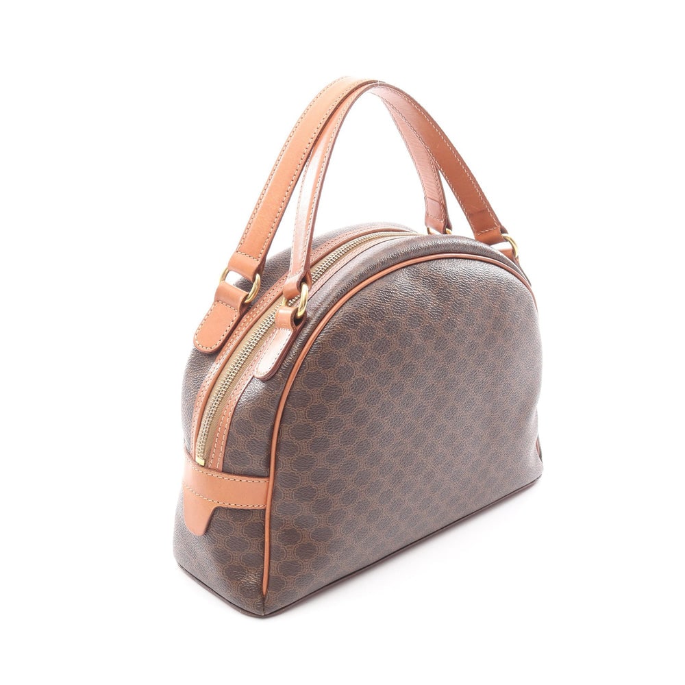 Celine Macadam Handbag Brown - 2