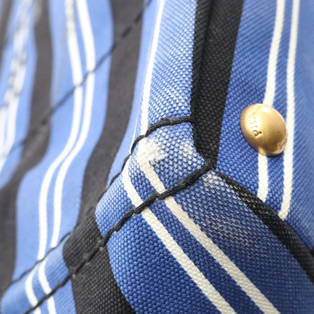 Prada Canapa Striped 2Way - 7