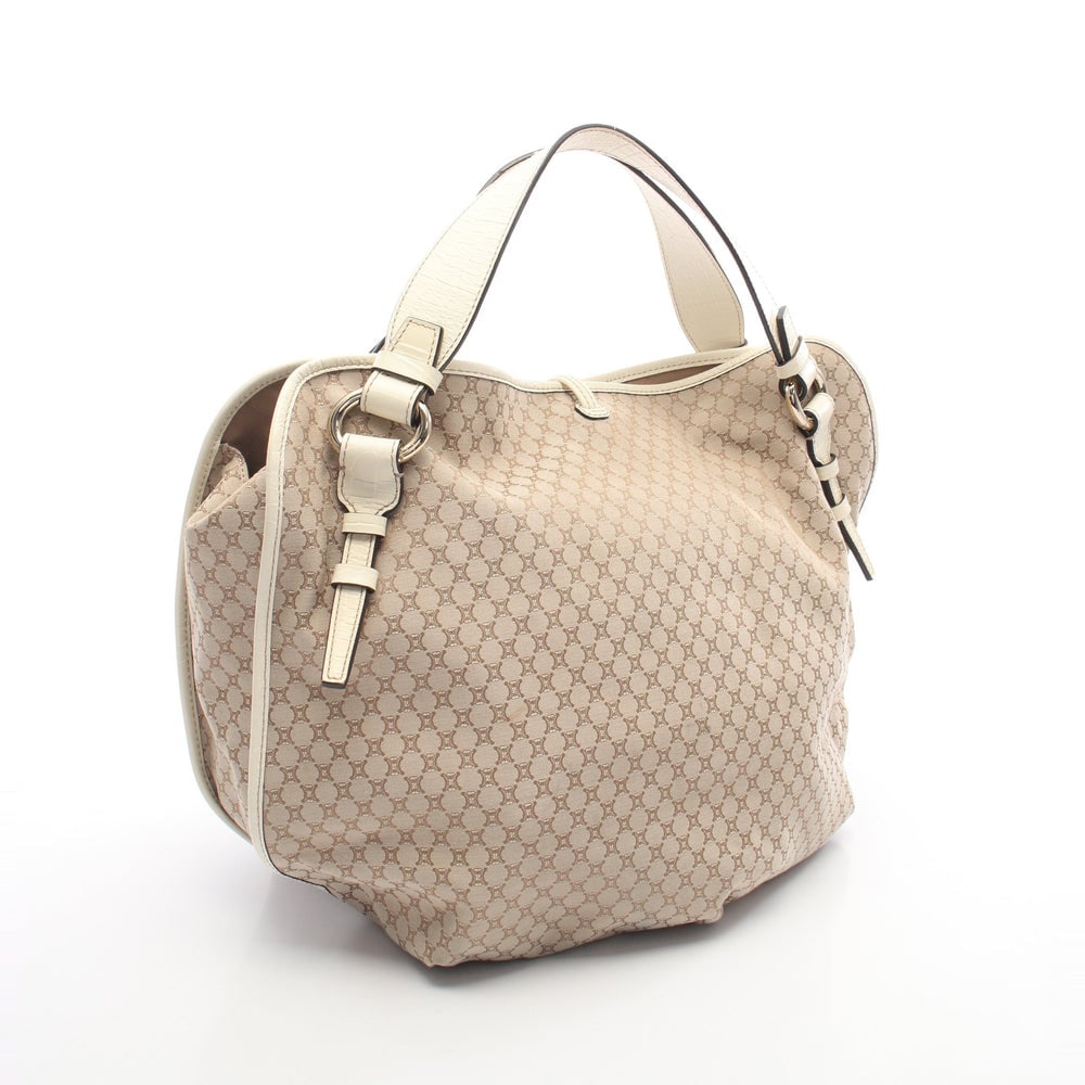 Celine Macadam Croc Embossed Tote - 2