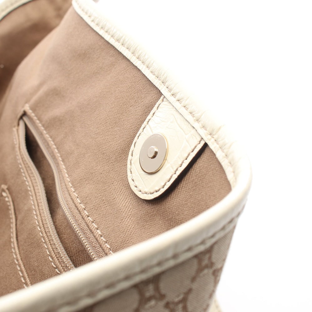 Celine Macadam Croc Embossed Tote - 9