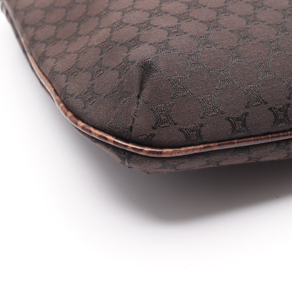 Celine Macadam Shoulder Bag Brown - 6