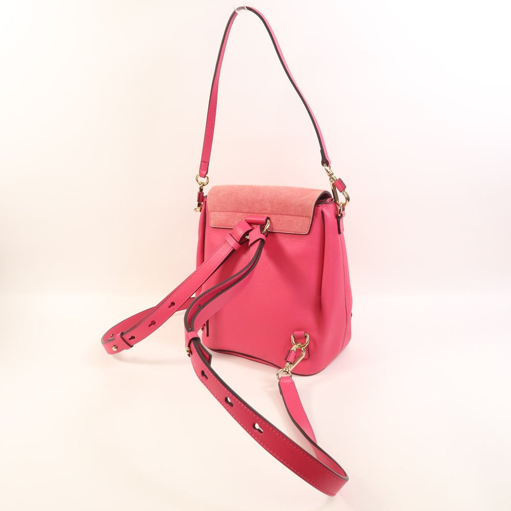 Chloe Faye Backpack Pink - 10