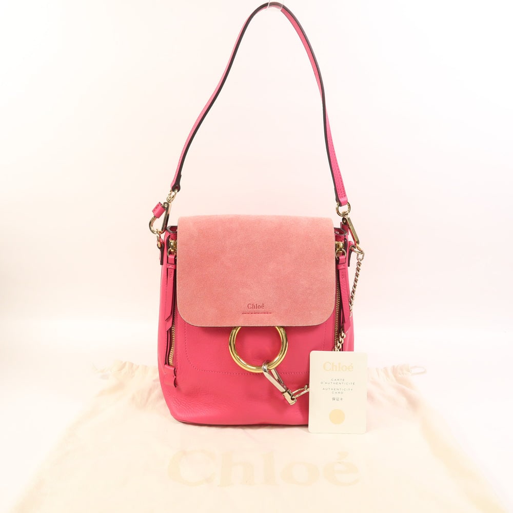 Chloe Faye Backpack Pink - 11