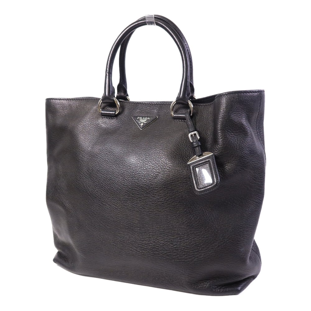 Prada Vitello Phenix Tote Black - 3