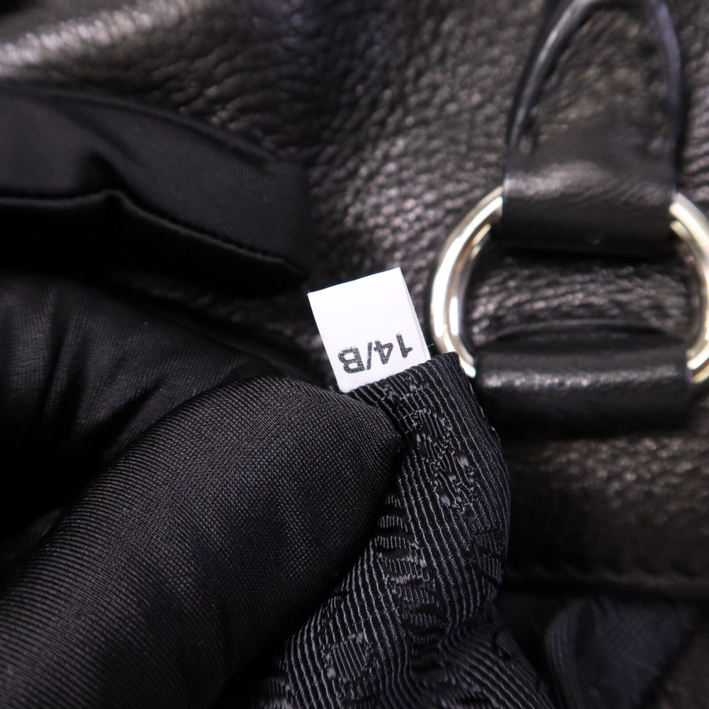 Prada Vitello Phenix Tote Black - 8