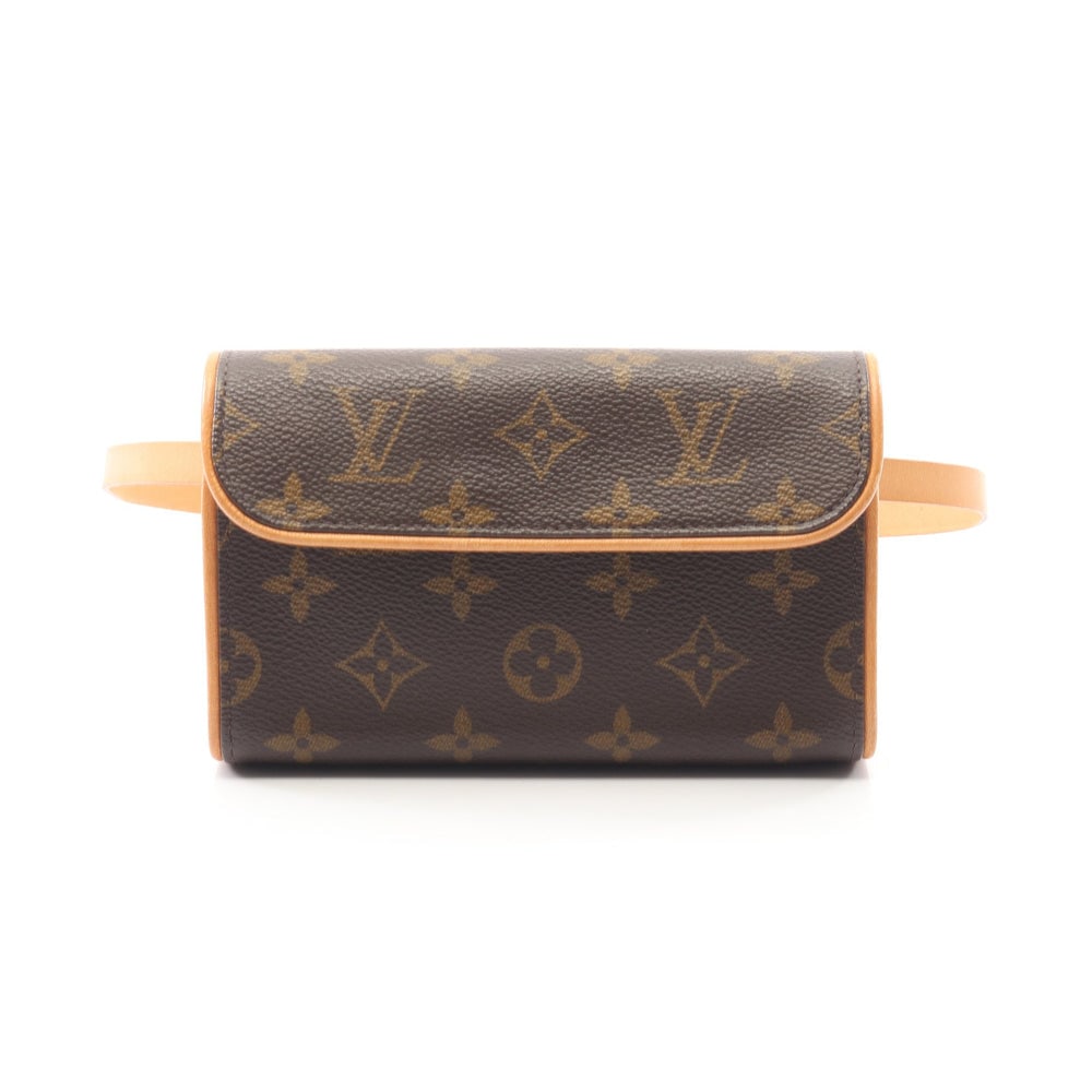 Louis Vuitton Pochette Florentine: Brown monogram waist bag. Model M51855. 16 x 10 x 3.5 cm.