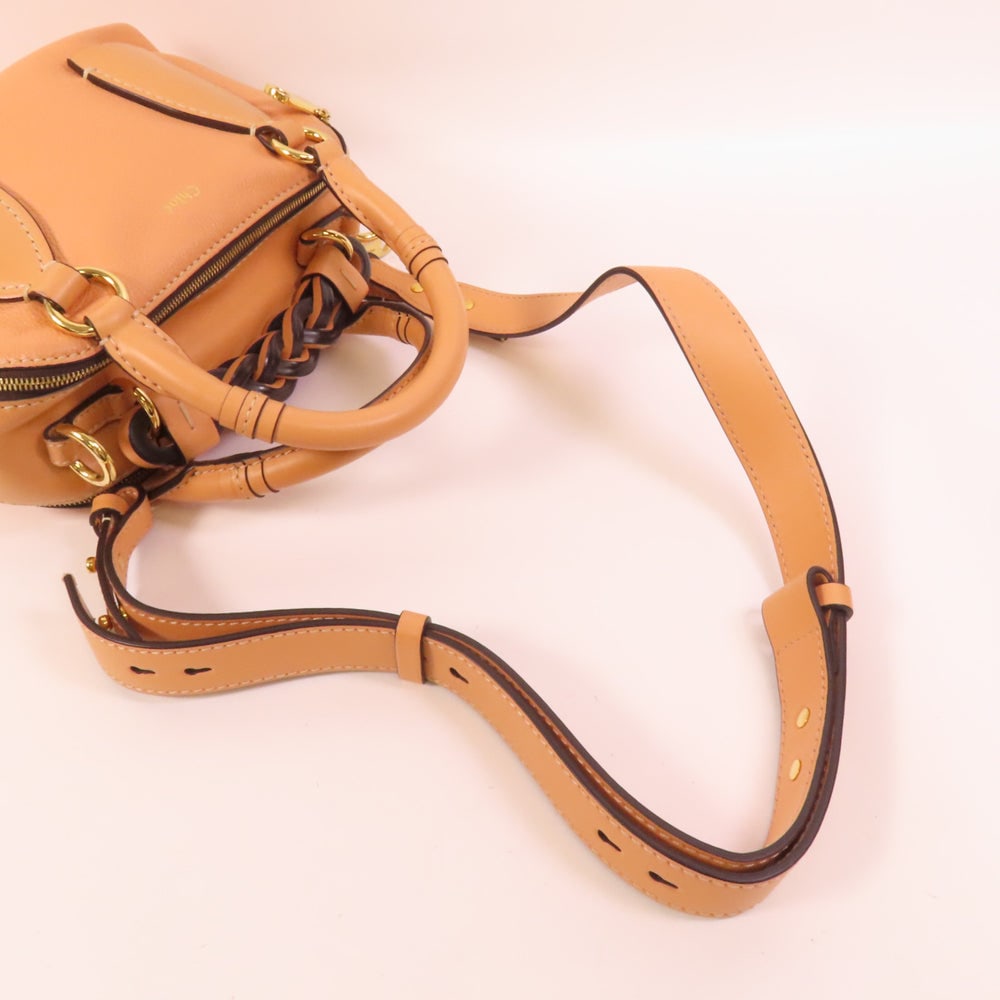 Chloe Small Daria 2WAY Orange - 5