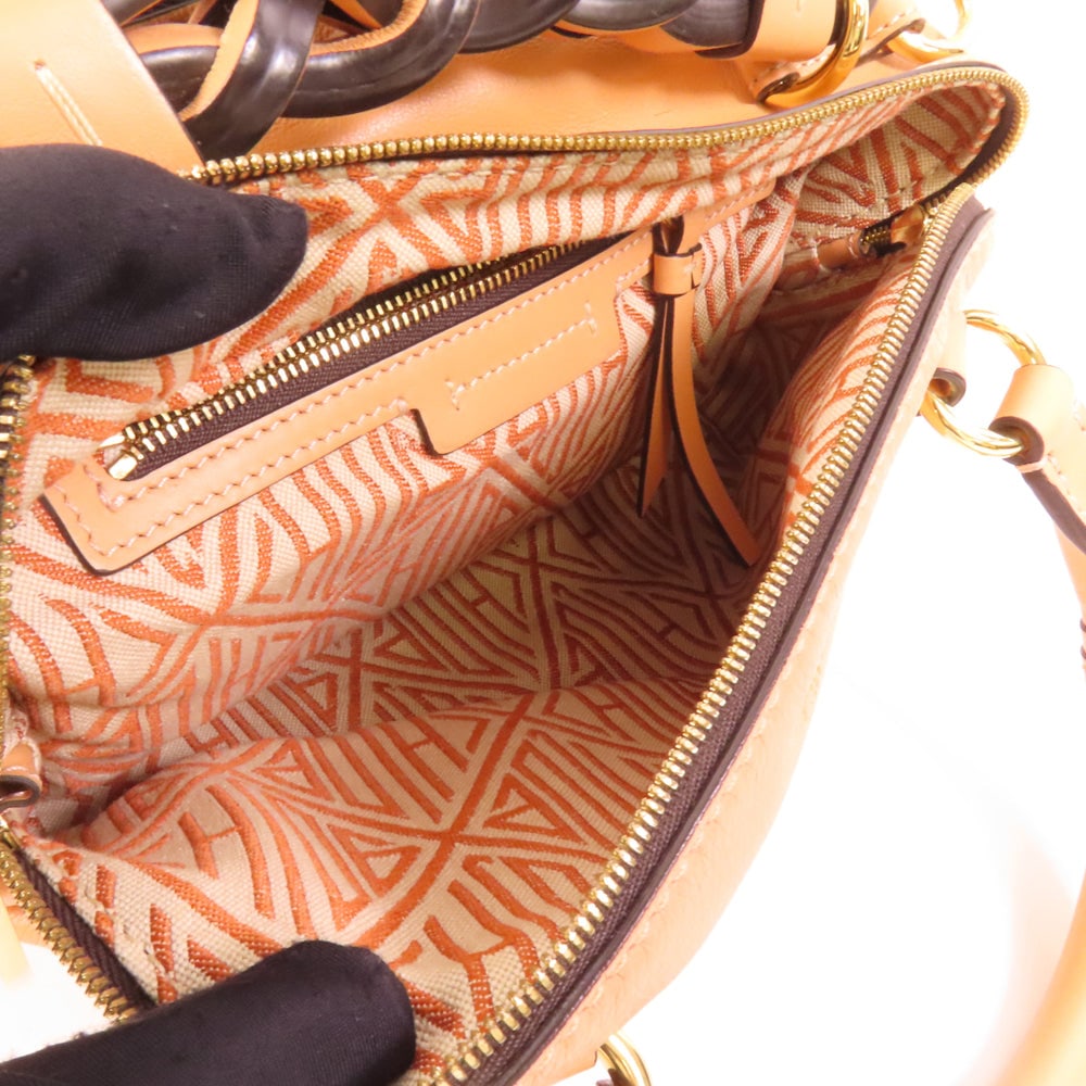 Chloe Small Daria 2WAY Orange - 9