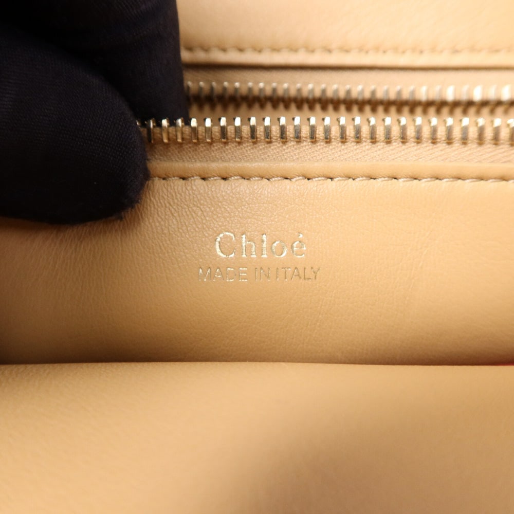 Chloe Joyce Small 2WAY Tote Red - 6