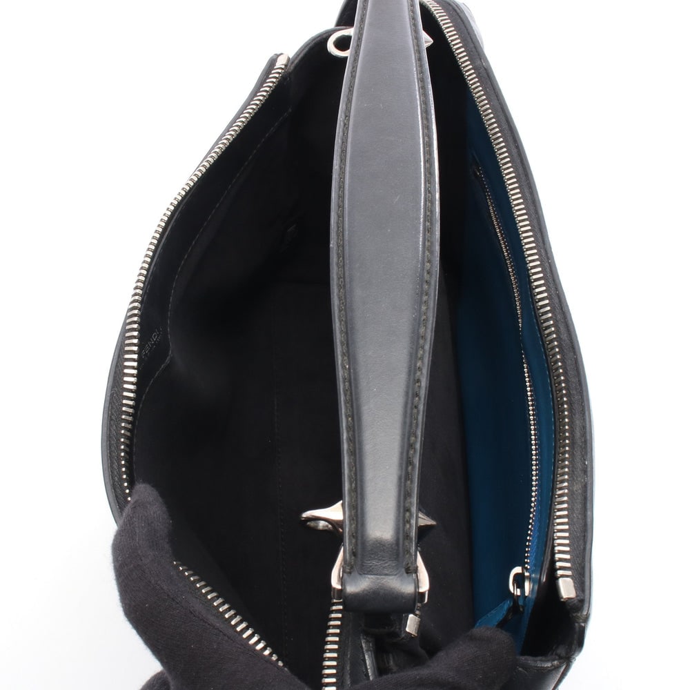 Fendi Dotcom 2WAY Handbag Black - 3