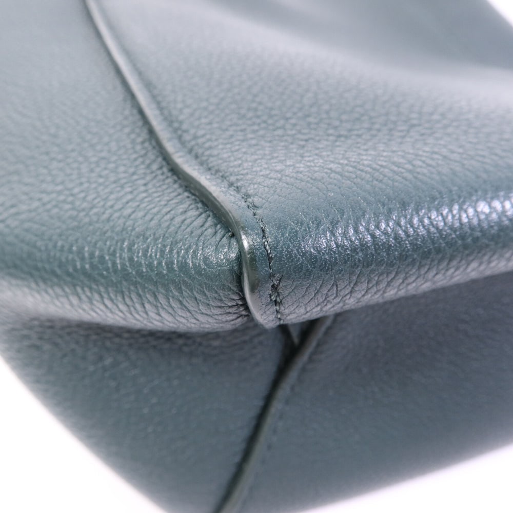 Celine Small Sangle Bucket Green - 12
