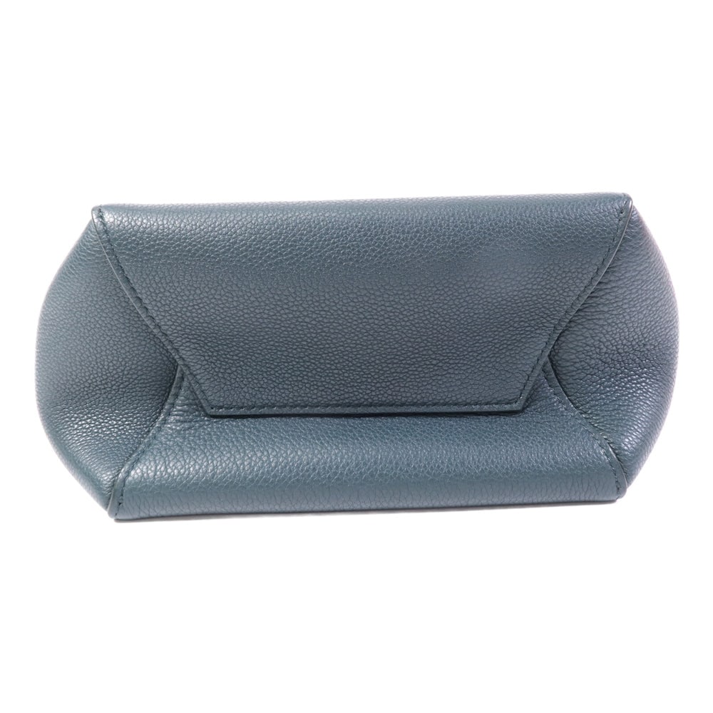 Celine Small Sangle Bucket Green - 4